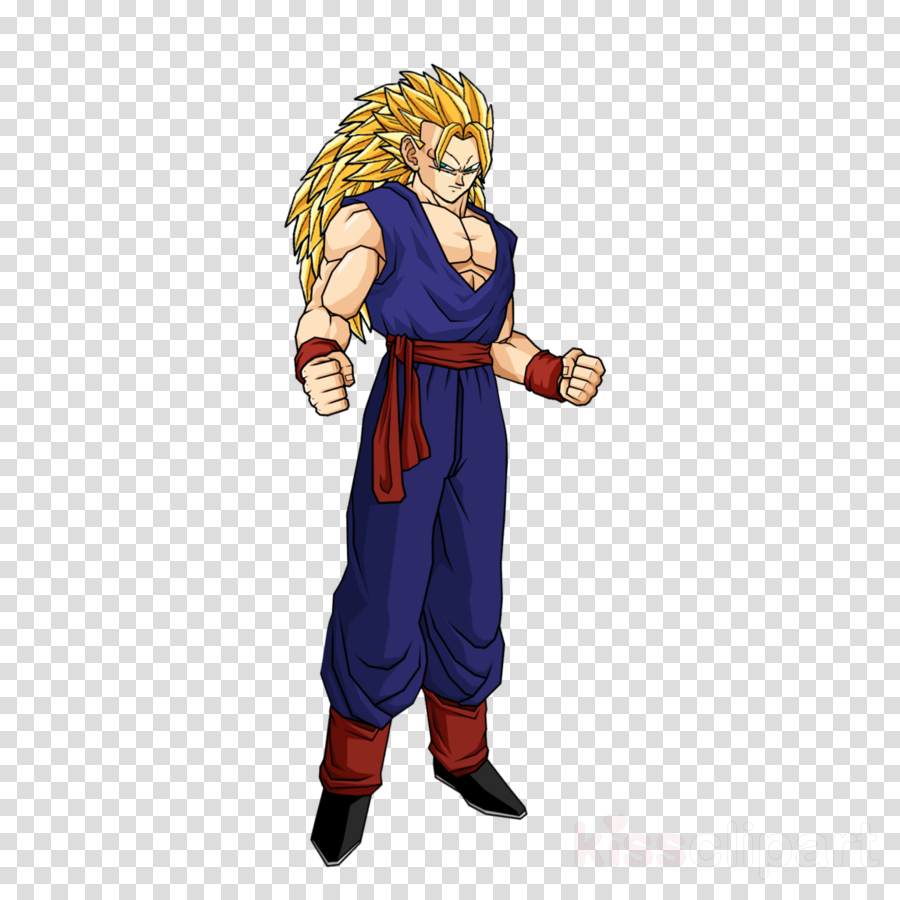 Dragon Ball Z Gohan Clipart Gohan Trunks Majin Buu (900x900), Png Download