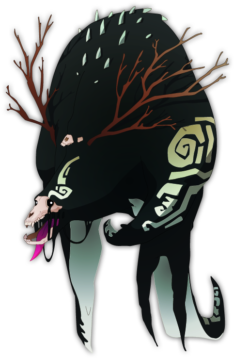 Faceless By Deadbear (499x753), Png Download
