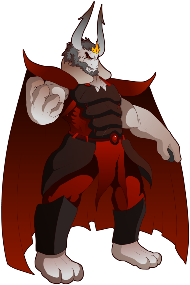 Underfell Asgore (841x950), Png Download