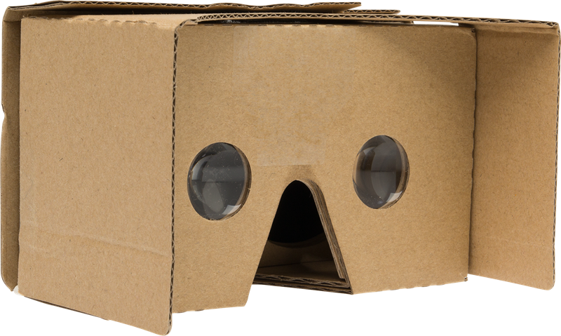 Spectra Optics Cardboard 3d Vr Glasses (800x479), Png Download