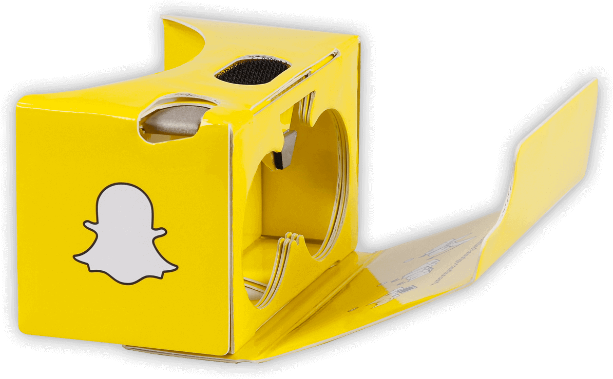 0 Deluxe Branded Vr Cardboard Side View (1224x900), Png Download