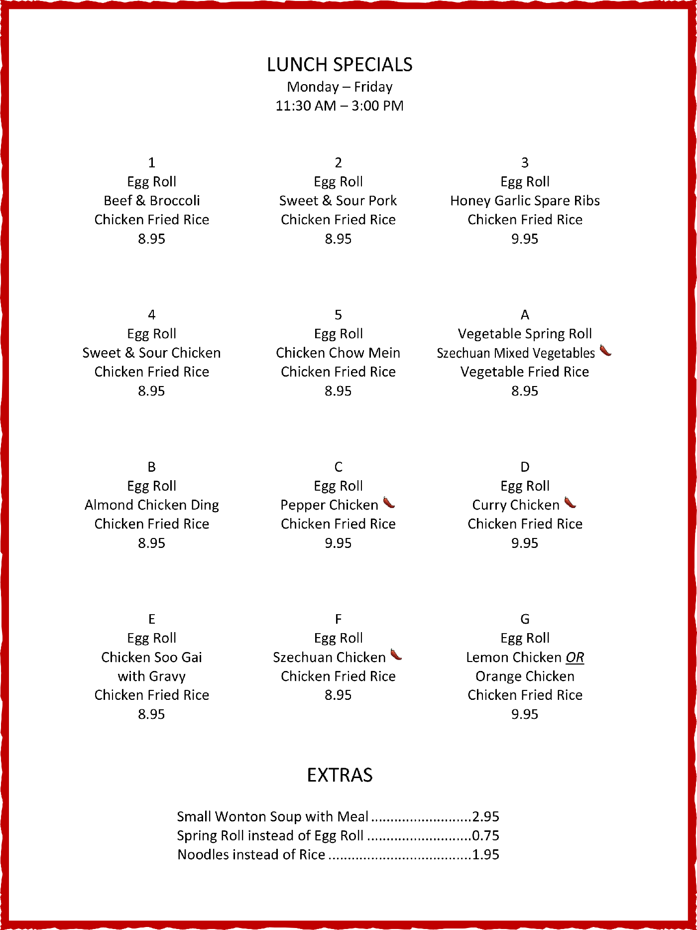 Lunch Menu (1400x1867), Png Download