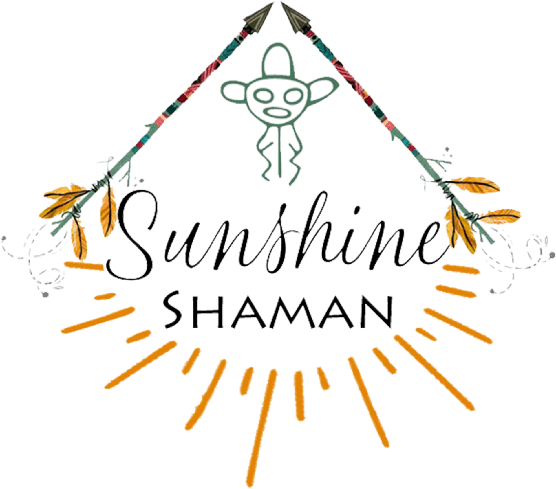 Sunshine Shaman Clothing, Feel-good Apparel With Friendly (2048x1877), Png Download