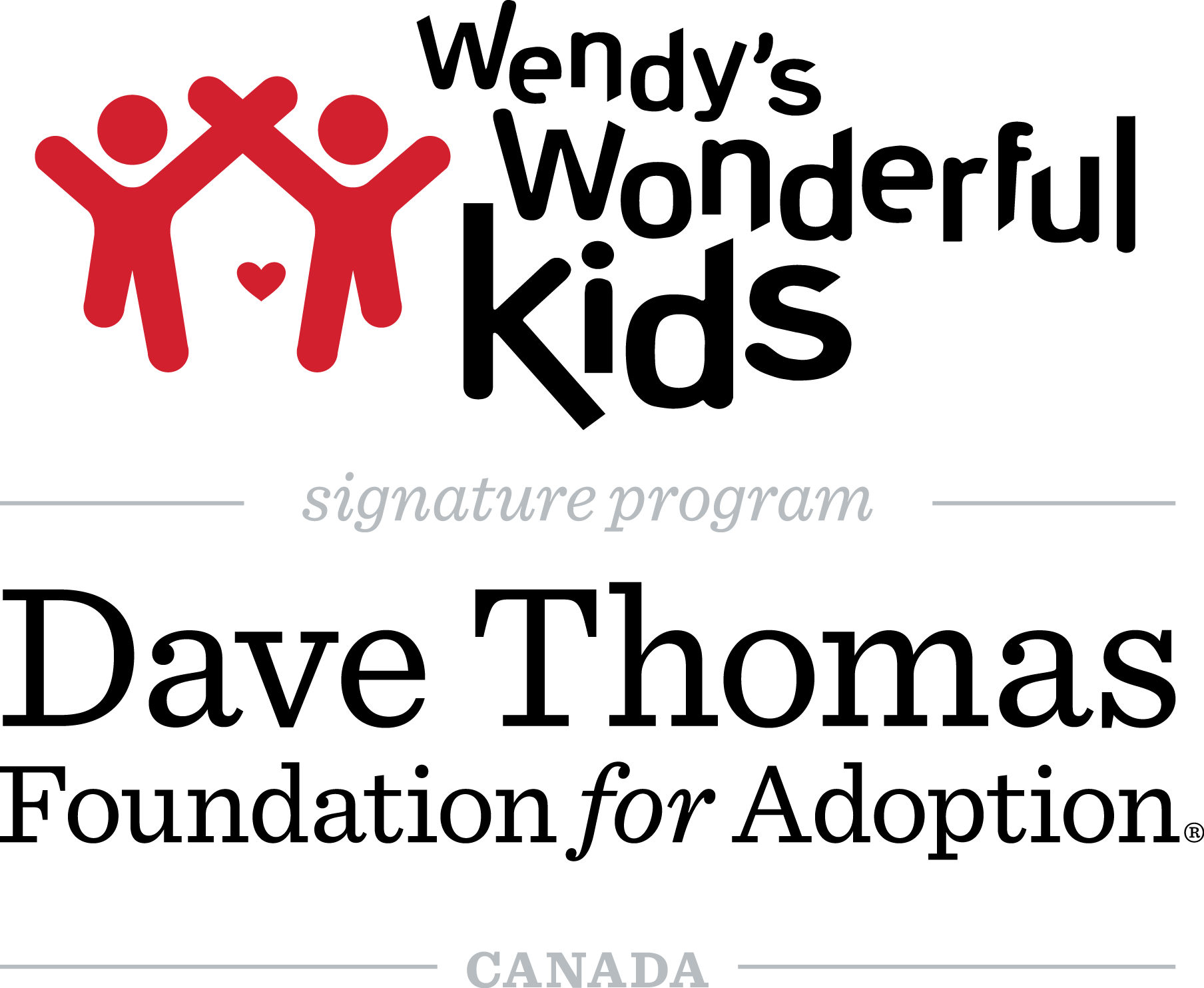 Wendy's Wonderful Kids Canada (1808x1483), Png Download