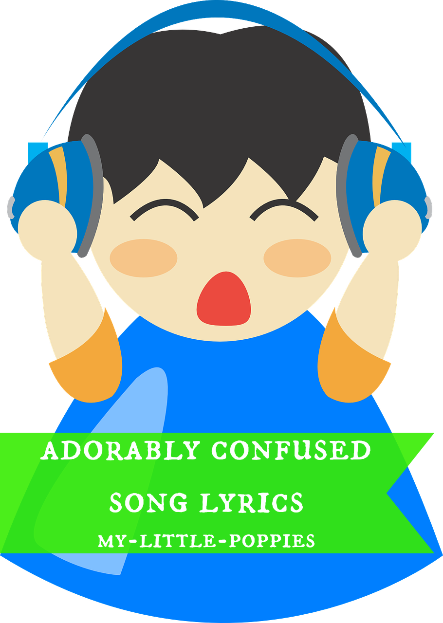 Lyric Drawing Confused (910x1280), Png Download