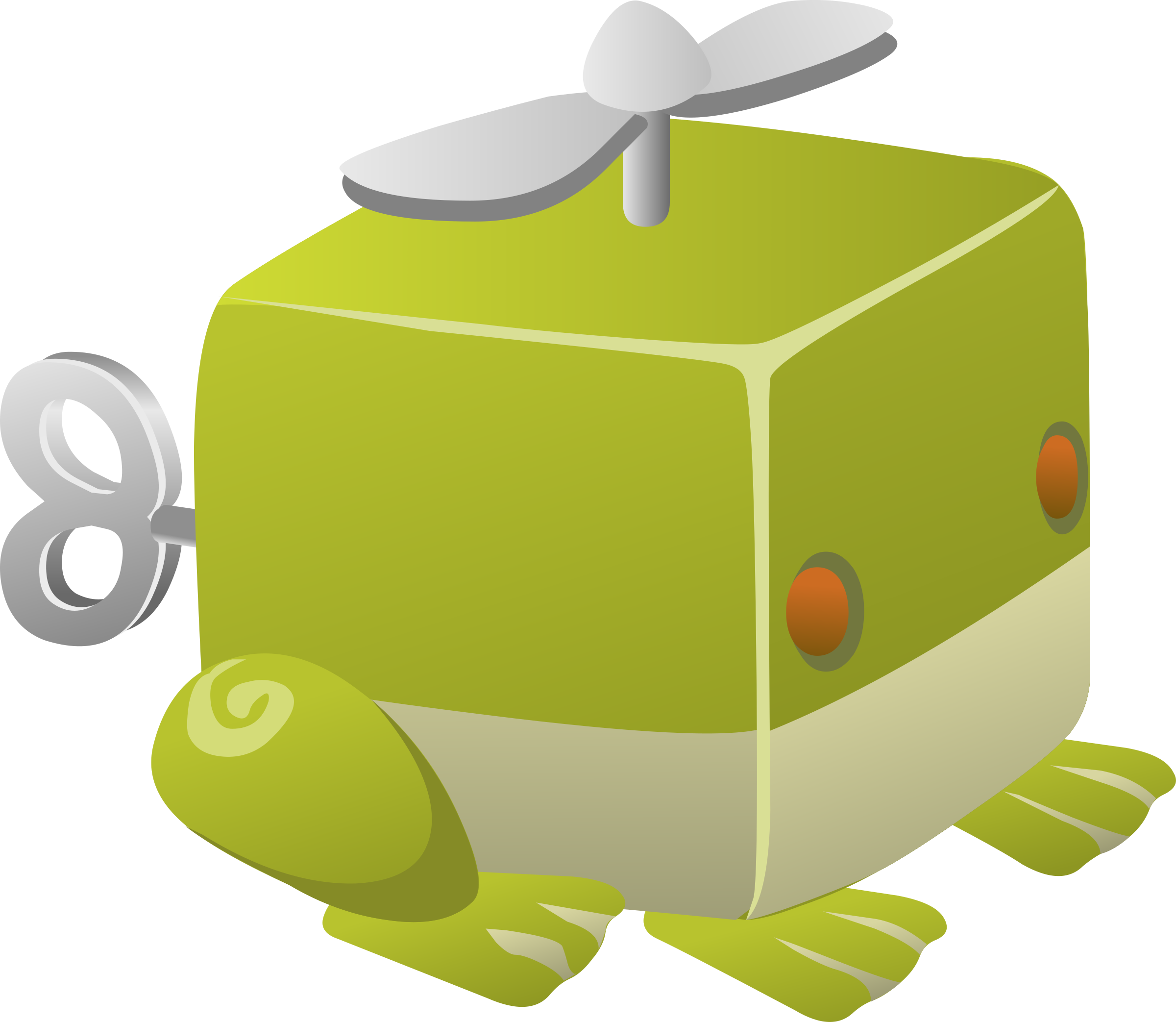 This Free Icons Png Design Of Cubimal Npc Frog (2400x2085), Png Download