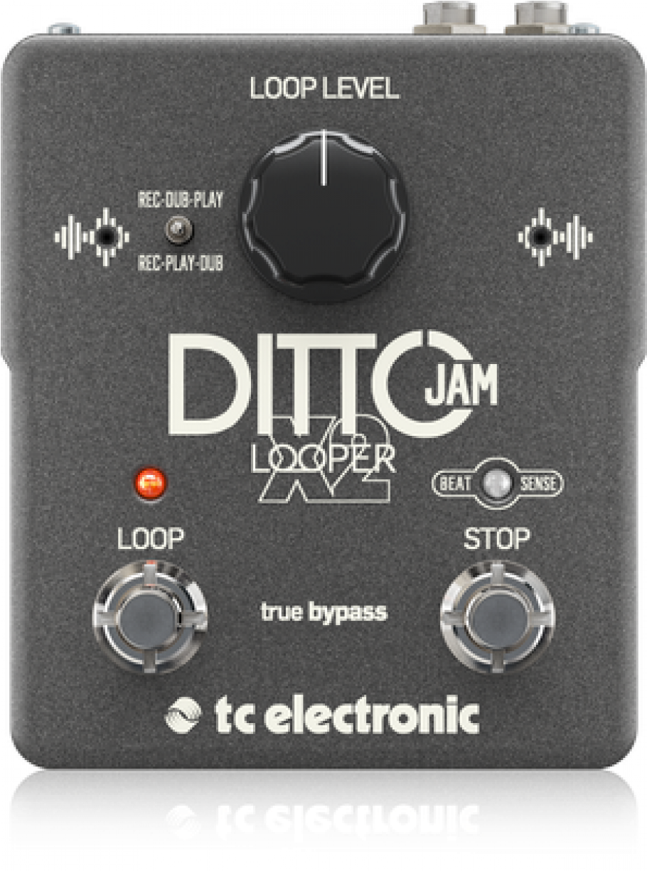 Tc Electronic Ditto Jam X2 Looper Pedal (1224x1224), Png Download