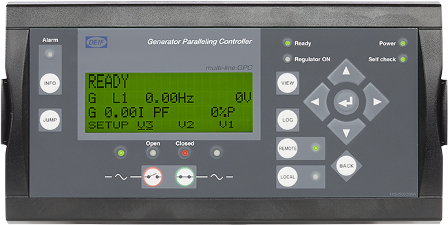 Generator Paralleling Controller Gpc-3 (650x488), Png Download
