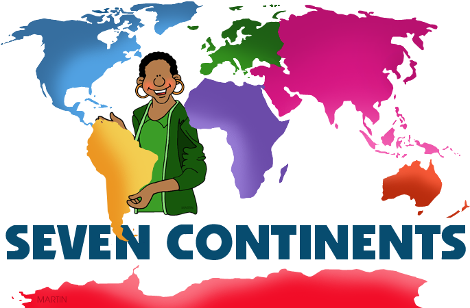 Continents Png (709x471), Png Download