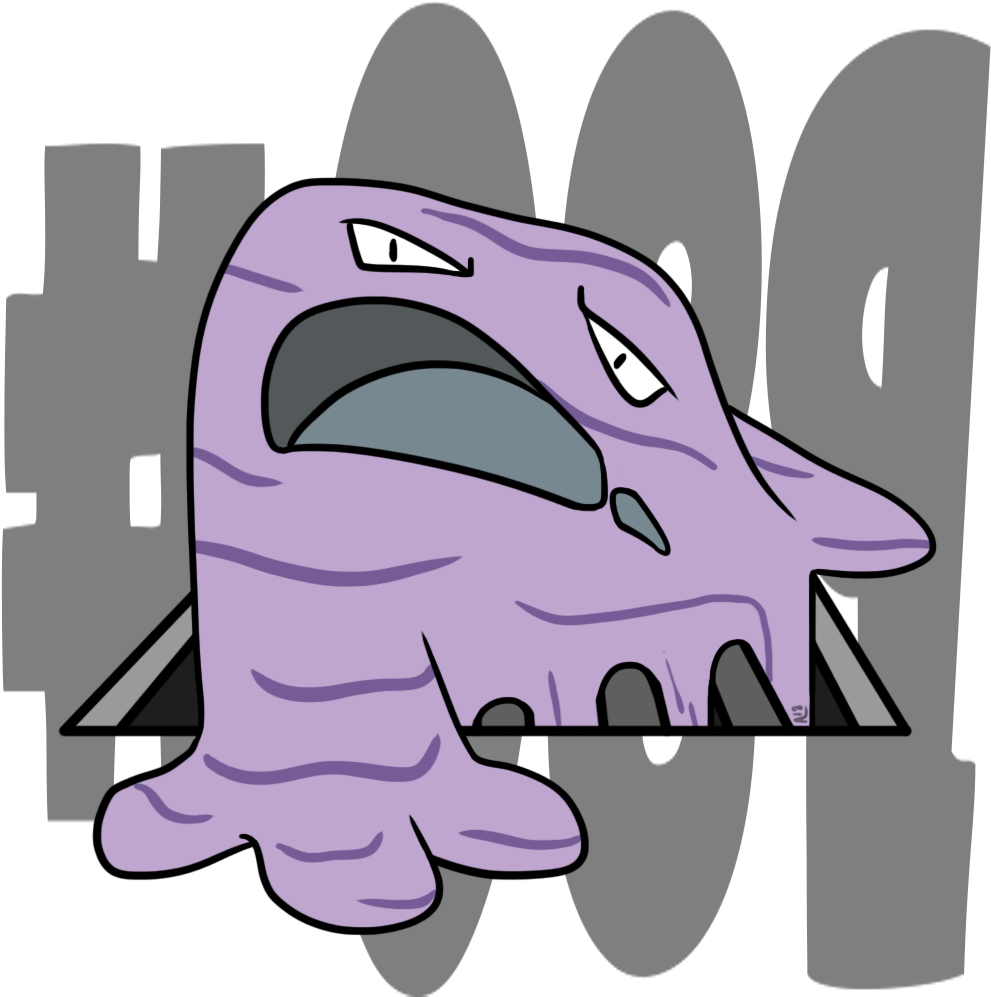 089 Muk (1000x1000), Png Download