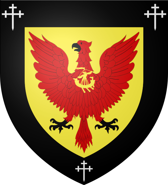 Macalister Armorial Bearings (545x600), Png Download