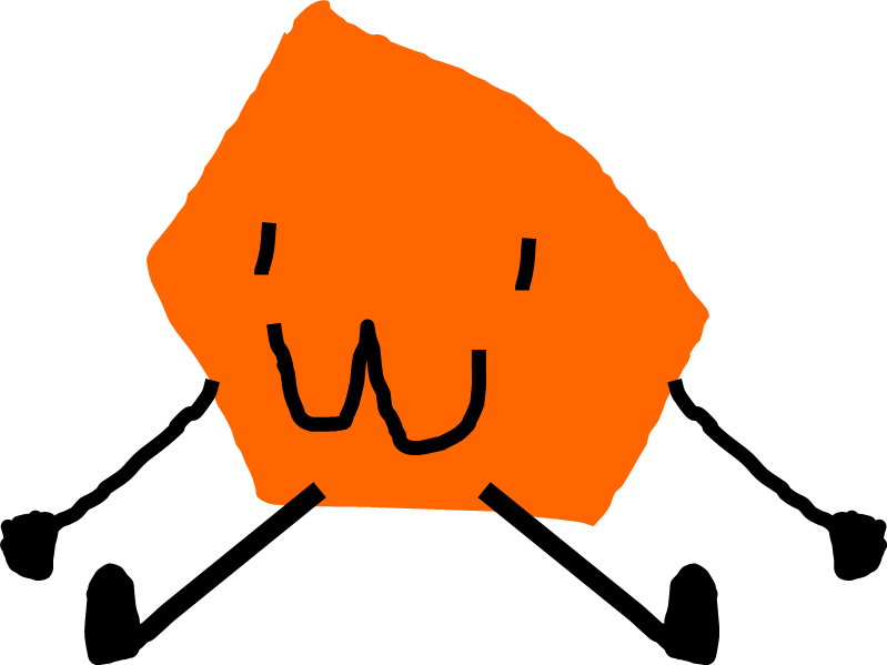 Orange Pentagon Doll (799x599), Png Download