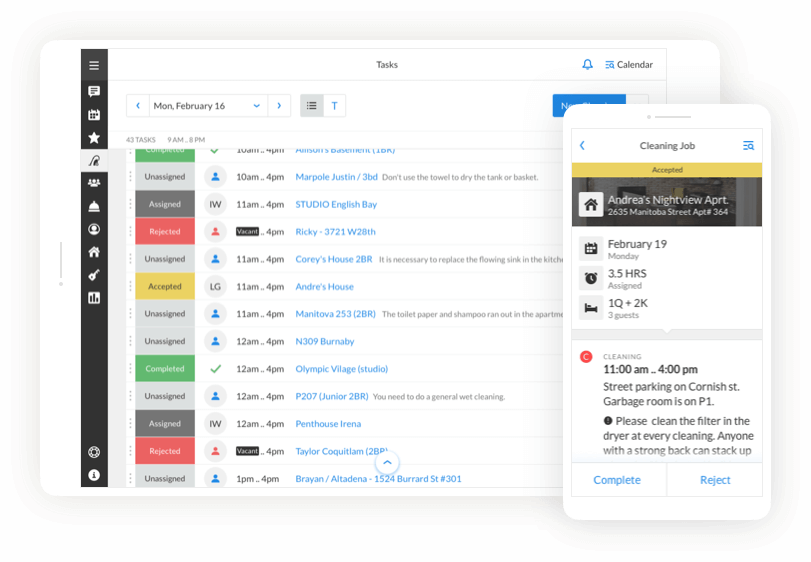 Multiple Airbnb Accounts In Our Vacation Rental Software (811x562), Png Download