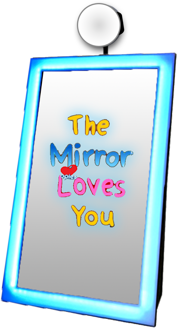 Led Mirror Frame (762x1200), Png Download