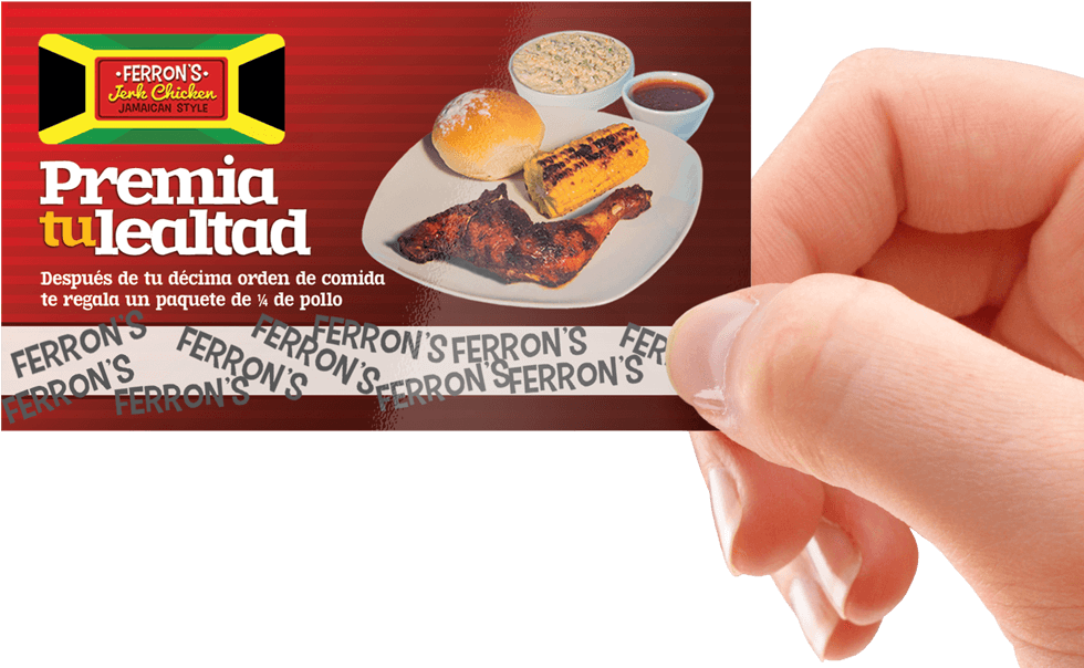 Ferron's Tarjeta De Lealtad (1000x625), Png Download