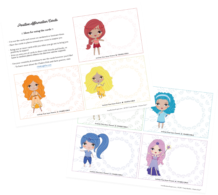 Positive Affirmation Cards (1000x1000), Png Download