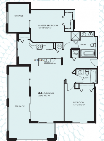 All - Floor Plansmarseille (640x480), Png Download