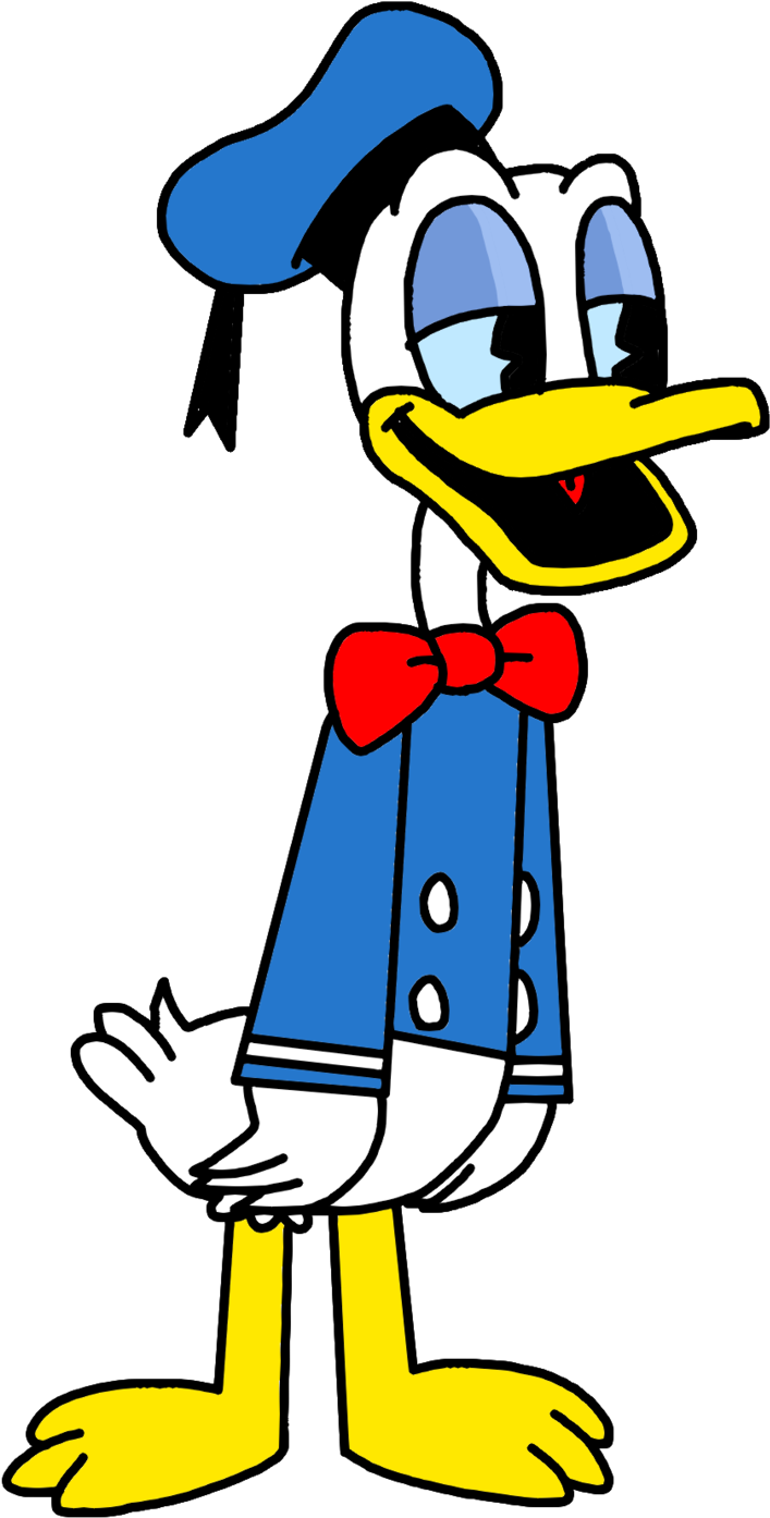 Donald Duck Happy Png Image (1600x1600), Png Download