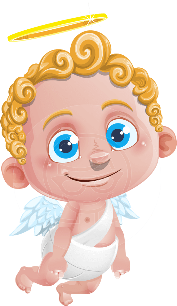 Cupid Character Animator Puppet (957x1060), Png Download