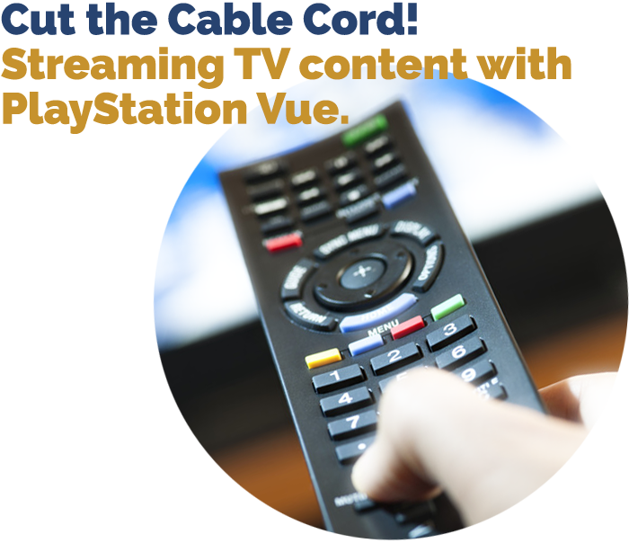 Playstation Vue Works With Playstation But It Also (700x604), Png Download