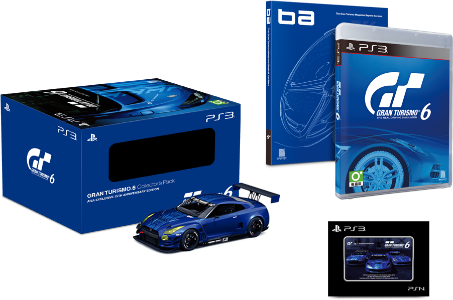 Gran Turismo®6 Collector's Pack Asia Exclusive 15th (1023x731), Png Download