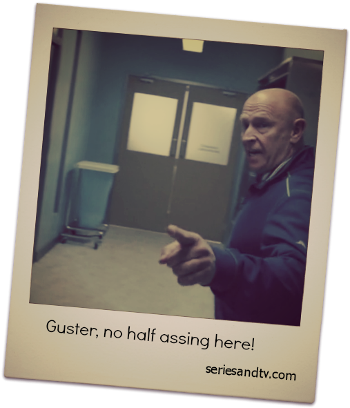 Guster No Half Assing Meme Psych (515x598), Png Download