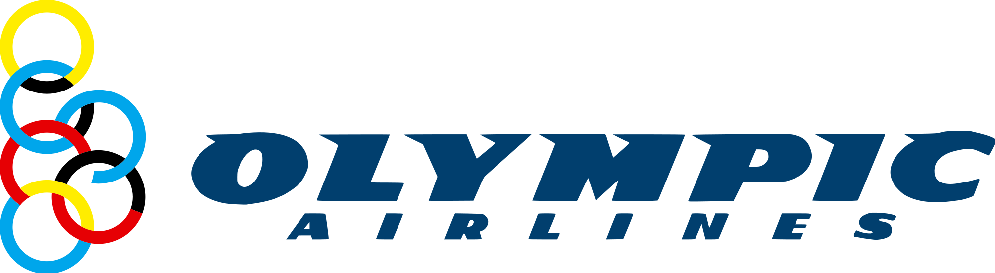 Olympic Airlines Logo (2000x549), Png Download