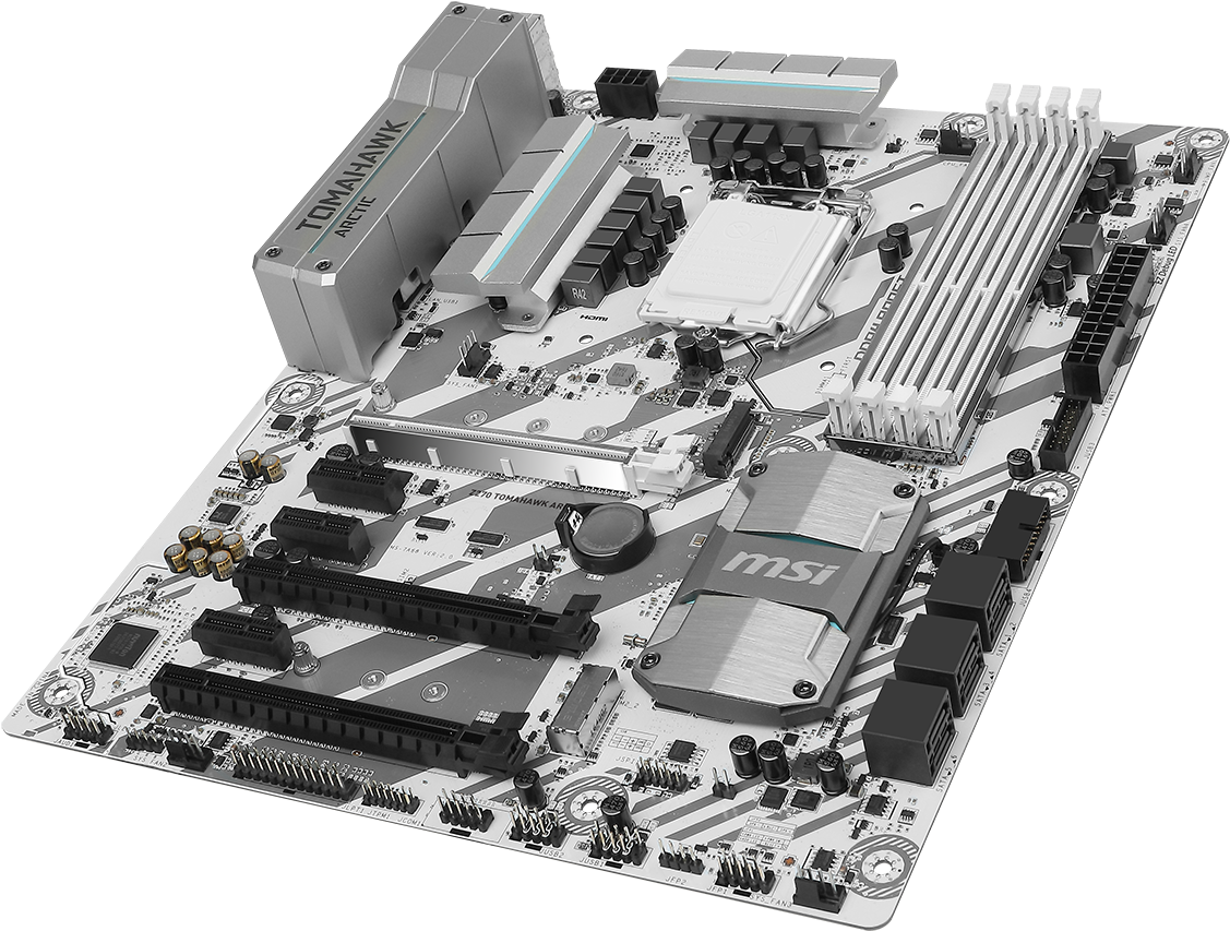 Z270 Tomahawk Arctic 3d1 (1200x940), Png Download