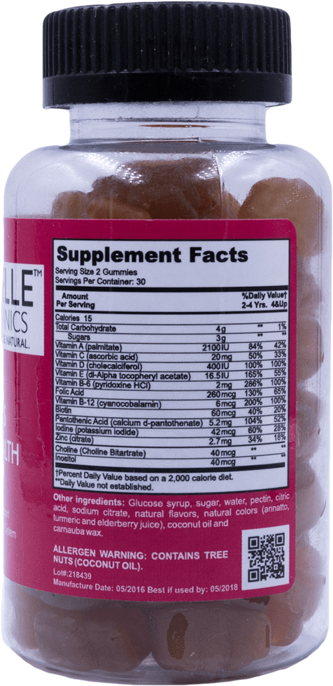 Mielle Organics Developed Vitamins For Healthy Hair (2048x2048), Png Download