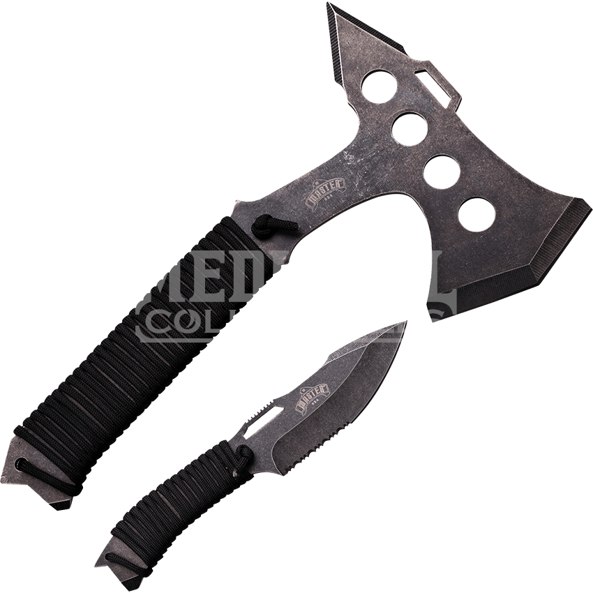 Tactical And Knife Set Mc Mu Axe (850x850), Png Download