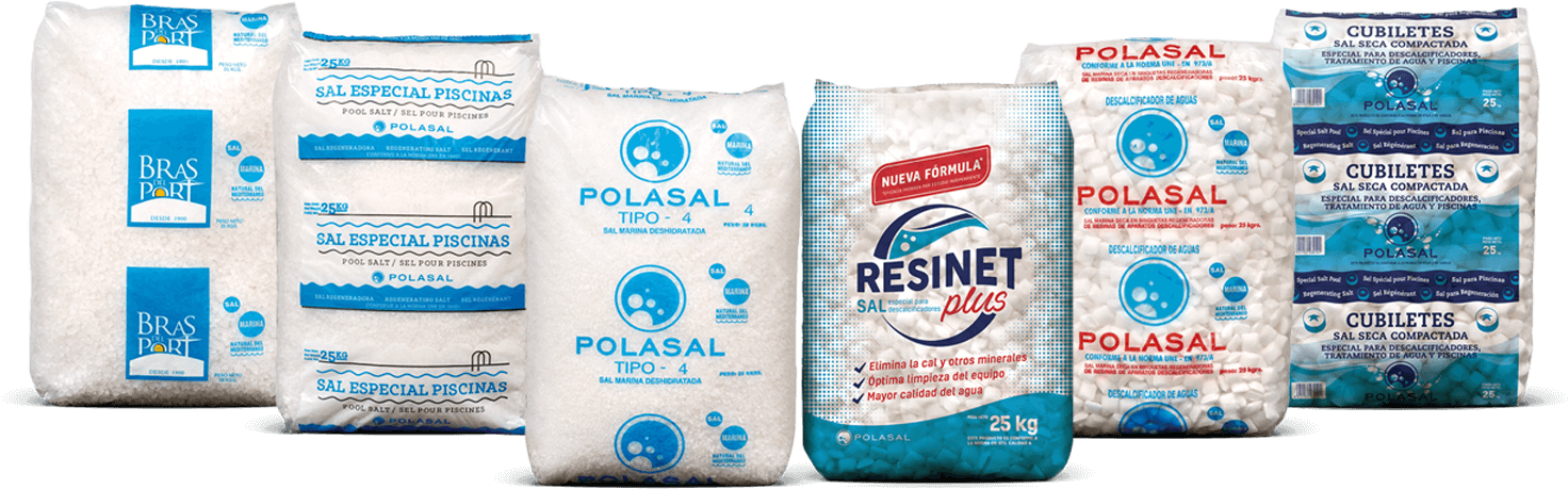Montaje Gama De Sales Para Tratamiento De Agua (2218x689), Png Download