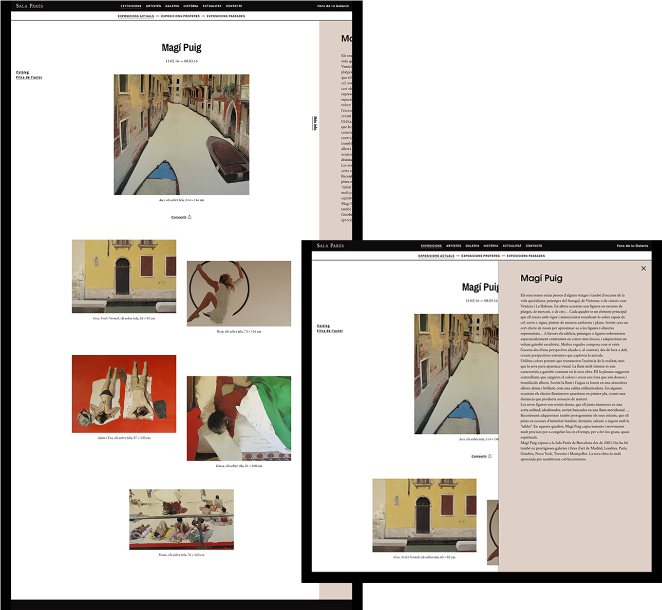Create A Space Where You Can See The Gallery As An (1400x1187), Png Download