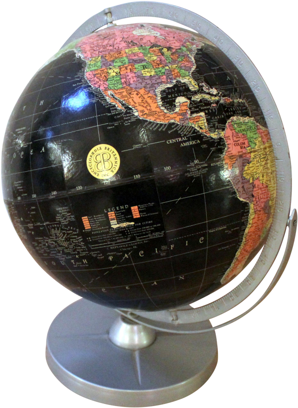 Globe (657x900), Png Download