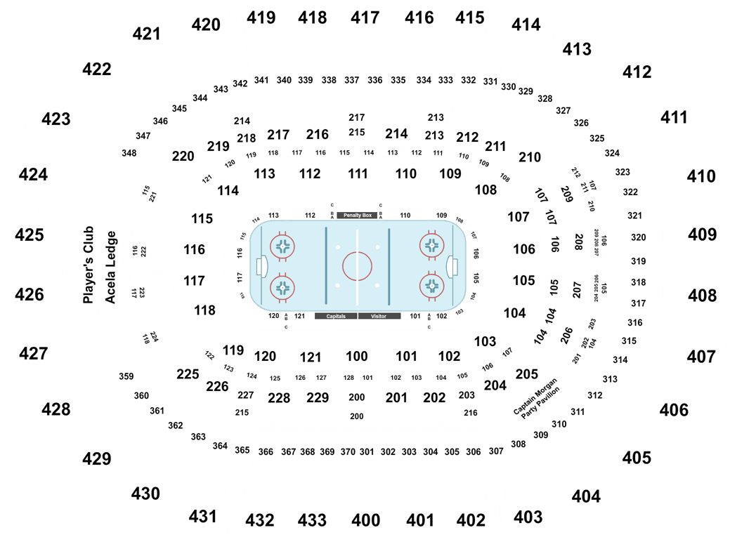 Vancouver Canucks Tickets At Capital One Arena In Washington, (1050x780), Png Download