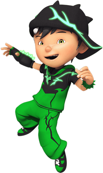 Download Boboiboy Character Thorn Clipart Png Photo (481x731), Png Download