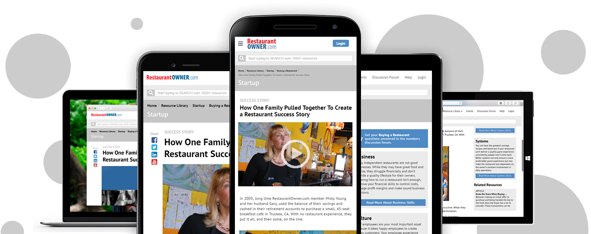 Access Restaurantowner - Com Anywhere (1200x477), Png Download
