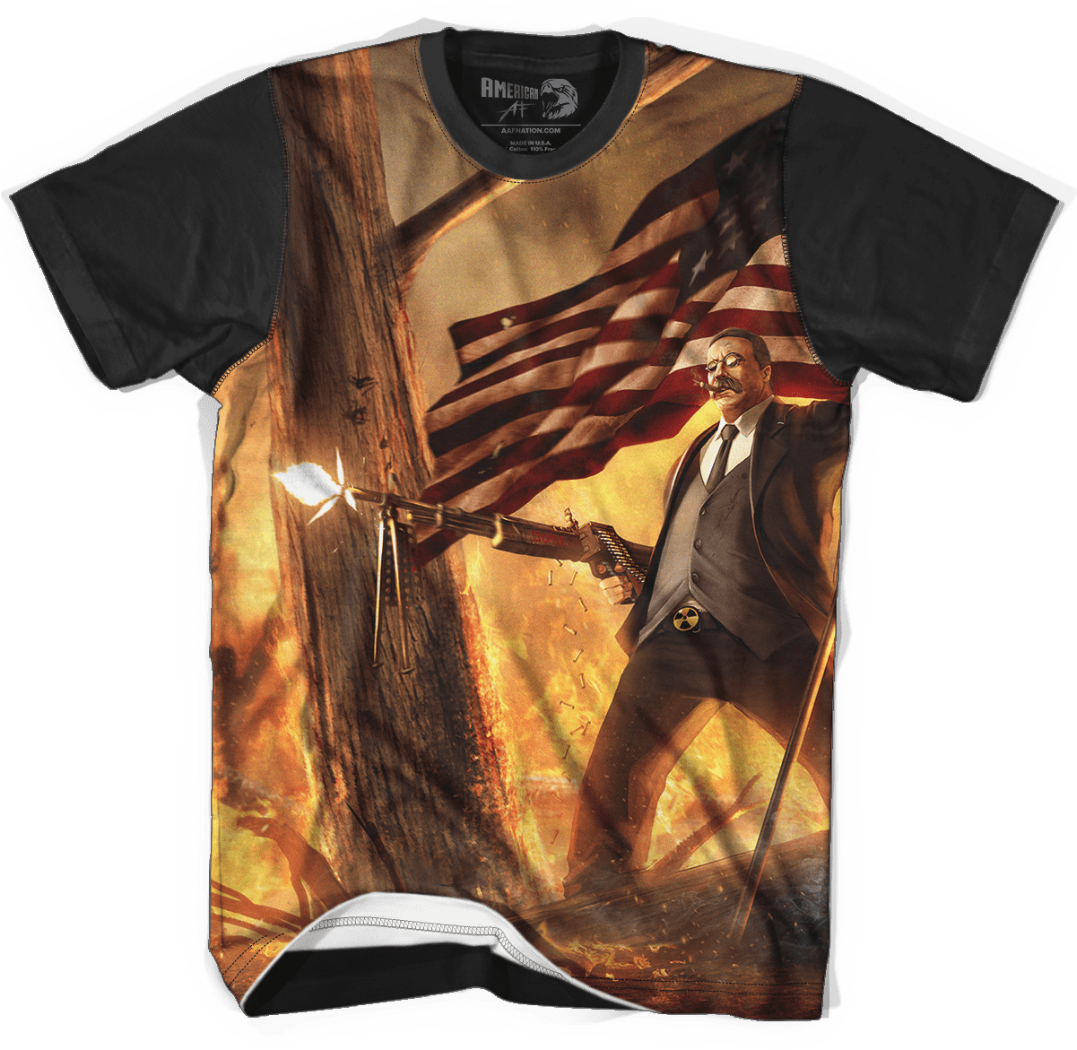 Teddy Roosevelt Vs Bigfoot Zoom Teddy Roosevelt Vs (1200x1200), Png Download