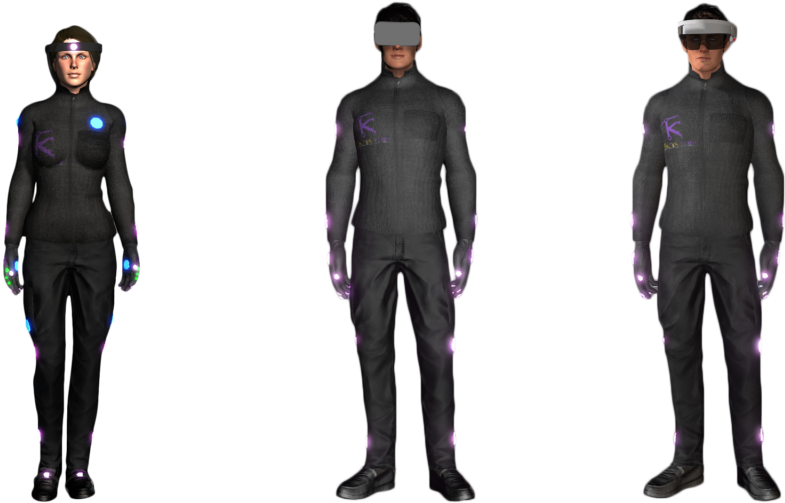 3d Models Representing Diff Devices The Holosuit Supports (1024x576), Png Download