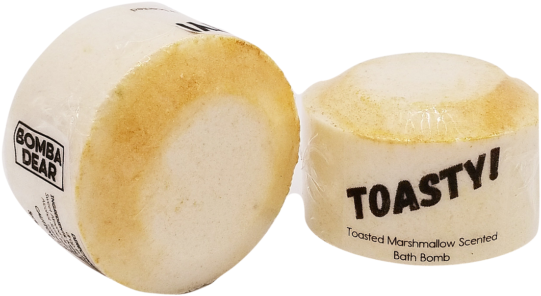 Toasty Toasted Marshmallow Bath Bomb (1160x632), Png Download