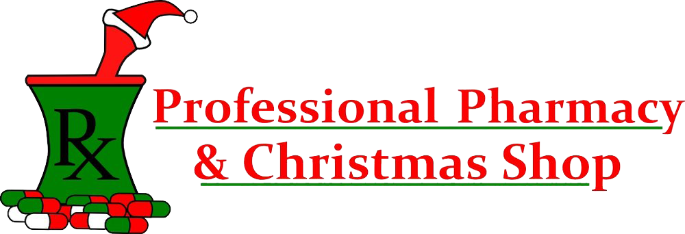 Lexington Professional Pharmacy Christmas Shop Logo (1000x342), Png Download
