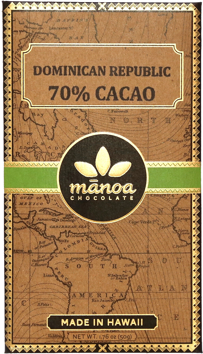 70% Dominican Republic Bar (1248x1248), Png Download