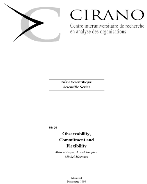 Observability, Commitment And Flexibility (595x842), Png Download