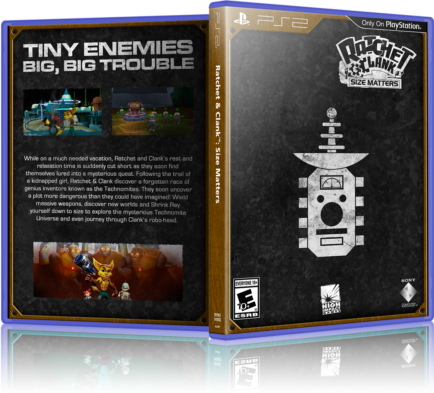 Ratchet & Clank - Ratchet & Clank: Size Matters (1405x1300), Png Download