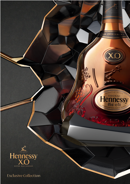 Hennessy Xo Exclusive Collection 5 - Arik Levy (886x586), Png Download