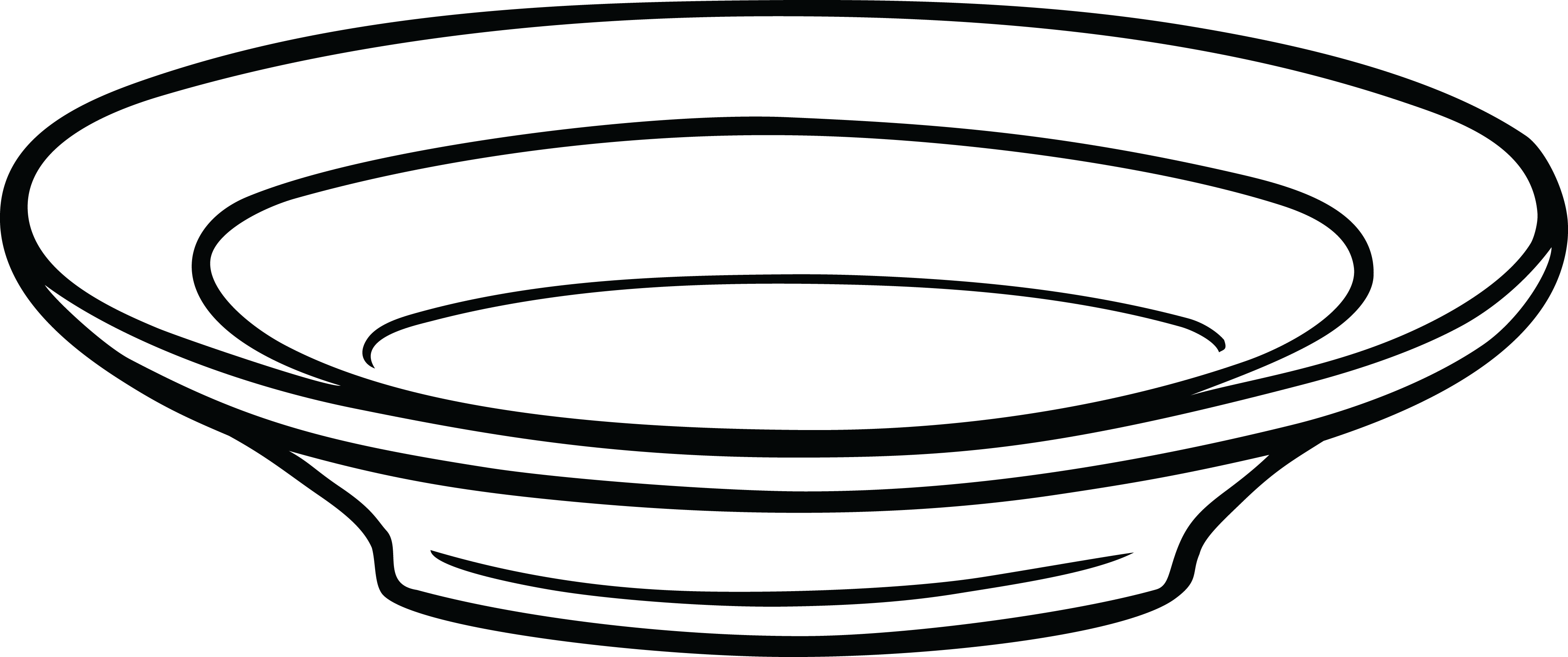 , , - Bowl Clipart Png (4000x1676), Png Download