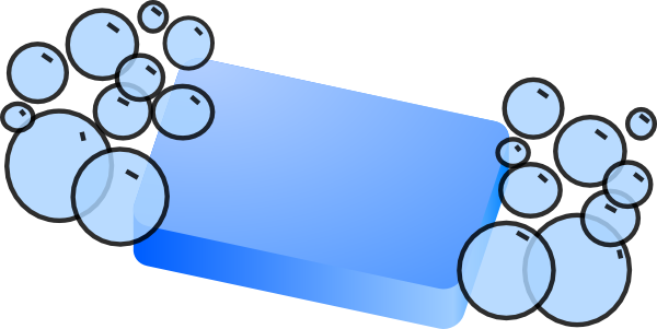 Soap Clip Art At Clker Soap Clipart Png - Soap Clipart Transparent Background (600x301), Png Download