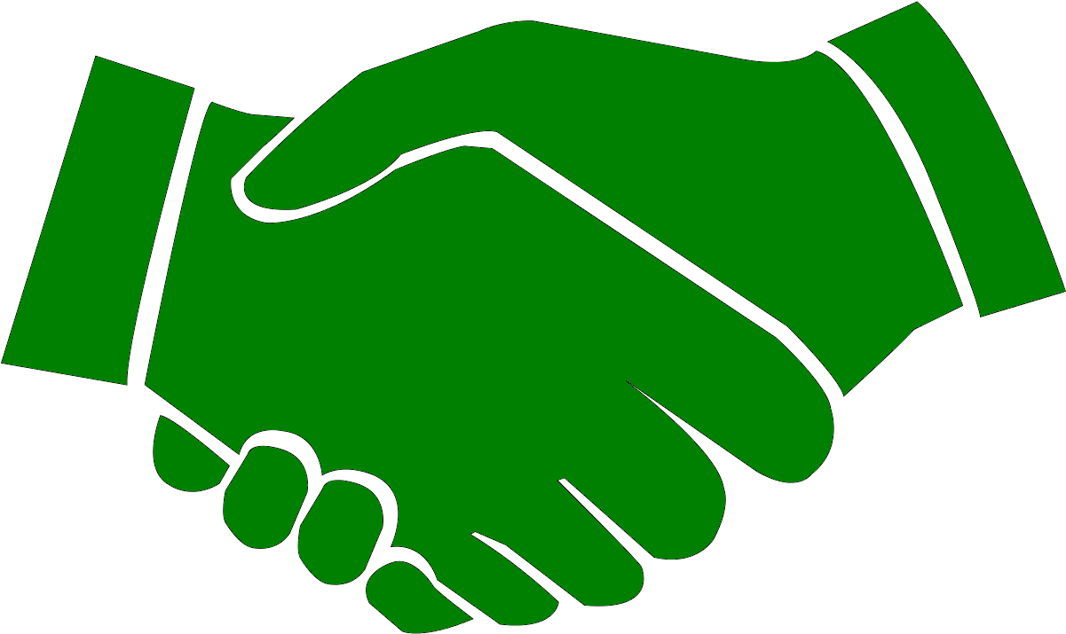 Free Clipart - Shake Hand Logo Png (1200x1200), Png Download