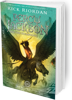 'percy Jackson - Percy Jackson Books Titan's Curse (295x411), Png Download