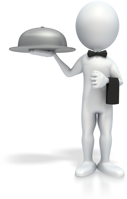 Stick Figure Png Transparent Background - Servant Stick Figure (600x800), Png Download