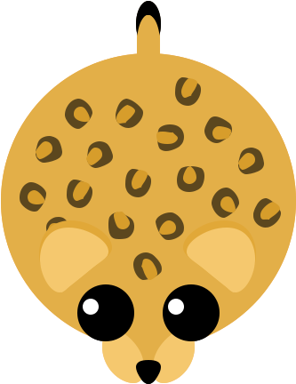 Leopard - Mope Io Jaguar (500x500), Png Download